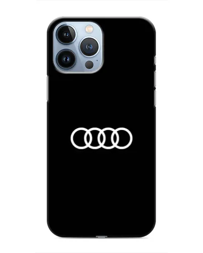 Чохол для iPhone 13 Pro з картинкою «Audi White Logo» Чохол для iPhone 13 Pro з картинкою «Audi White Logo»