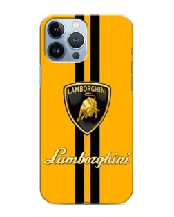 Чохол для iPhone 13 Pro з картинкою «Lamborghini Stripe жовтий» Чохол для iPhone 13 Pro з картинкою «Lamborghini Stripe жовтий»