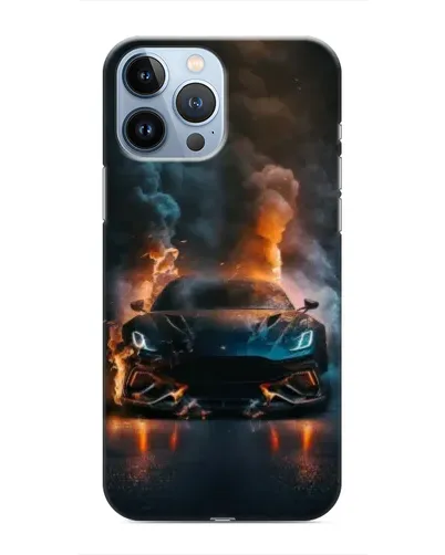 Чохол для iPhone 13 Pro з картинкою «Lamborghini димна естетика» Чохол для iPhone 13 Pro з картинкою «Lamborghini димна естетика»