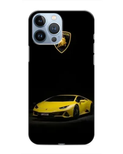 Чохол для iPhone 13 Pro з картинкою «Lamborghini жовтий акцент» Чохол для iPhone 13 Pro з картинкою «Lamborghini жовтий акцент»