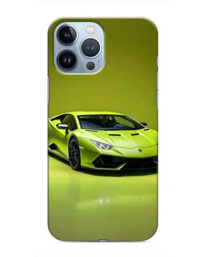 Чохол для iPhone 13 Pro з картинкою «Салатовий Lamborghini Huracan» Чохол для iPhone 13 Pro з картинкою «Салатовий Lamborghini Huracan»