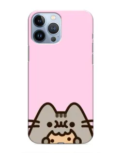 Чохол для iPhone 13 Pro з картинкою «Pusheen та печиво» Чохол для iPhone 13 Pro з картинкою «Pusheen та печиво»