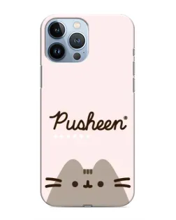 Чохол для iPhone 13 Pro з картинкою «Pusheen логотип» Чохол для iPhone 13 Pro з картинкою «Pusheen логотип»