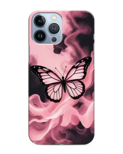 Чохол для iPhone 13 Pro з картинкою «Метелик у диму» Чохол для iPhone 13 Pro з картинкою «Метелик у диму»