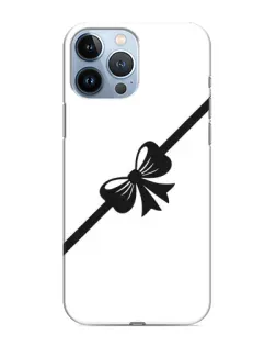 Чохол для iPhone 13 Pro з картинкою «Діагональний бант» Чохол для iPhone 13 Pro з картинкою «Діагональний бант»