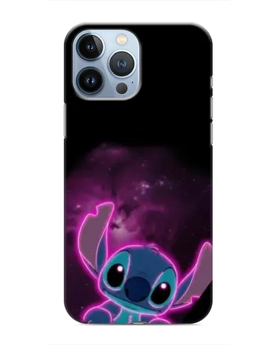 Чехол для iPhone 13 Pro с картинкой «Неоновый Stitch»