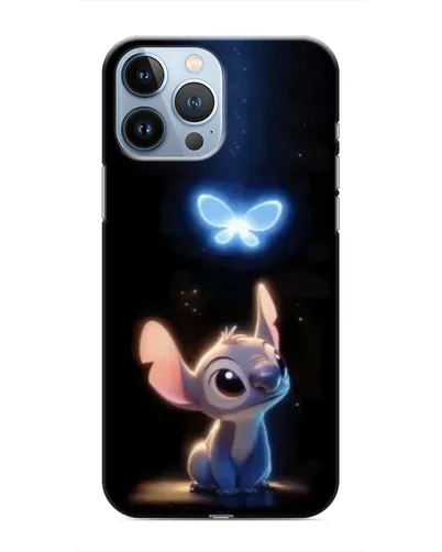Чехол для iPhone 13 Pro с картинкой «Сияющий Стич»