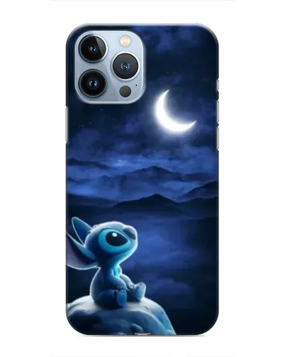 Чехол для iPhone 13 Pro с картинкой «Лунная ночь Стича»