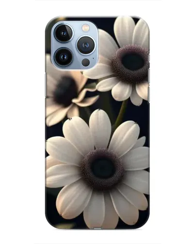 Чохол для iPhone 13 Pro з картинкою «Білі маргаритки макро» Чохол для iPhone 13 Pro з картинкою «Білі маргаритки макро»