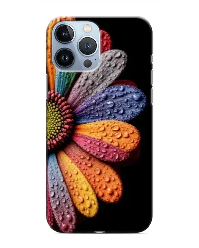 Чохол для iPhone 13 Pro з картинкою «Райдужна квітка» Чохол для iPhone 13 Pro з картинкою «Райдужна квітка»