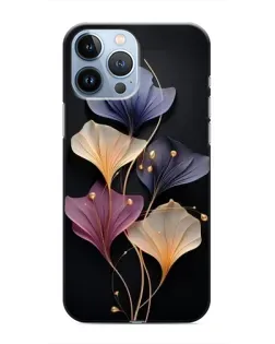Чохол для iPhone 13 Pro з картинкою «Лілові квіти грації» Чохол для iPhone 13 Pro з картинкою «Лілові квіти грації»