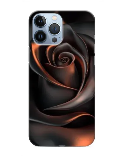 Чохол для iPhone 13 Pro з картинкою «Шовкова чорна троянда» Чохол для iPhone 13 Pro з картинкою «Шовкова чорна троянда»