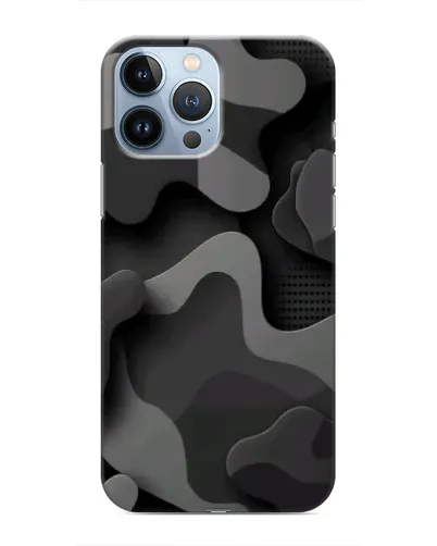 Чохол для iPhone 13 Pro з картинкою «Темний абстрактний камуфляж» Чохол для iPhone 13 Pro з картинкою «Темний абстрактний камуфляж»