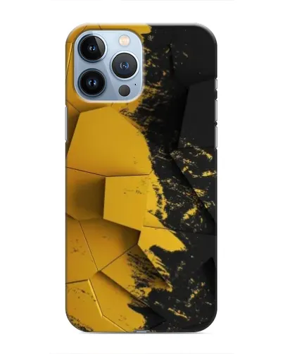 Чохол для iPhone 13 Pro з картинкою «Золоті уламки геометрії» Чохол для iPhone 13 Pro з картинкою «Золоті уламки геометрії»