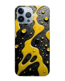 Чохол для iPhone 13 Pro з картинкою «Рідке жовте золото»