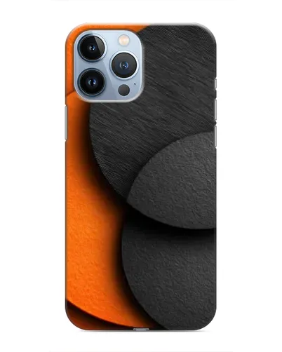 Чохол для iPhone 13 Pro з картинкою «Геометрія помаранчевих кіл» Чохол для iPhone 13 Pro з картинкою «Геометрія помаранчевих кіл»