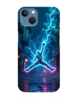 Чехол для iPhone 13 с картинкой «Jordan Gold Jumpman»