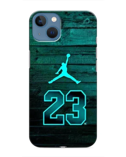 Чехол для iPhone 13 с картинкой «Jordan Cyan 23» Чехол для iPhone 13 с картинкой «Jordan Cyan 23»