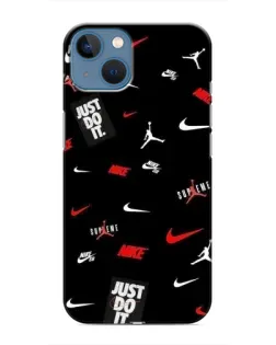 Чехол для iPhone 13 с картинкой «Nike Mix Pattern»