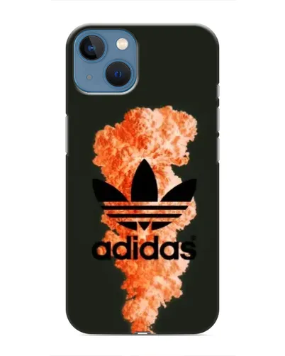 Чехол для iPhone 13 с картинкой «Оранжевый дым Adidas» Чехол для iPhone 13 с картинкой «Оранжевый дым Adidas»