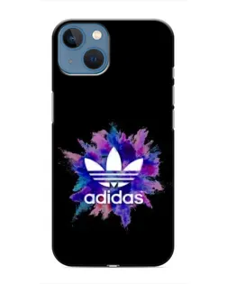 Чехол для iPhone 13 с картинкой «Взрыв красок Adidas»