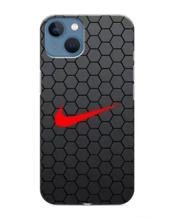 Чехол для iPhone 13 с картинкой «Nike — карбоновая сетка» Чехол для iPhone 13 с картинкой «Nike — карбоновая сетка»