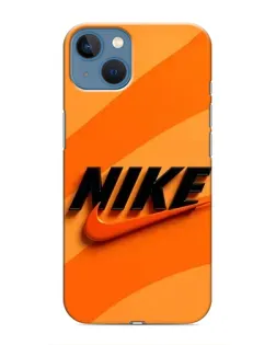 Чехол для iPhone 13 с картинкой «Оранжевый драйв Nike» Чехол для iPhone 13 с картинкой «Оранжевый драйв Nike»