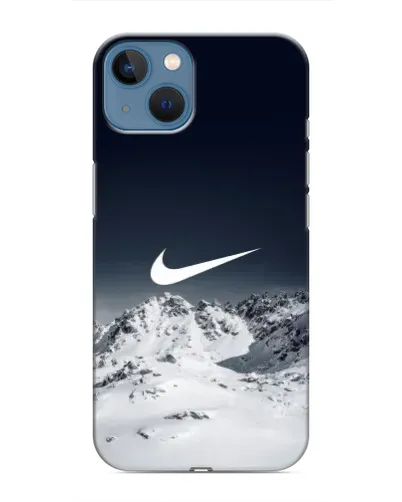Чехол для iPhone 13 с картинкой «Nike — зимние горы» Чехол для iPhone 13 с картинкой «Nike — зимние горы»