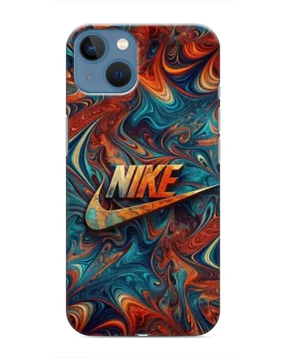 Чехол для iPhone 13 с картинкой «Nike в абстракции» Чехол для iPhone 13 с картинкой «Nike в абстракции»