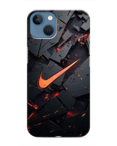 Чехол для iPhone 13 с картинкой «Nike — эффект разломов» Чехол для iPhone 13 с картинкой «Nike — эффект разломов»