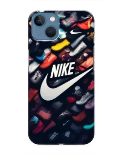 Чехол для iPhone 13 с картинкой «Коллекция кроссовок Nike» Чехол для iPhone 13 с картинкой «Коллекция кроссовок Nike»