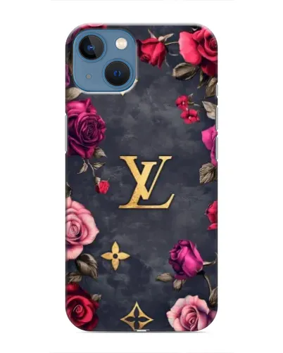 Чохол для iPhone 13 з картинкою «Квітковий Louis Vuitton»