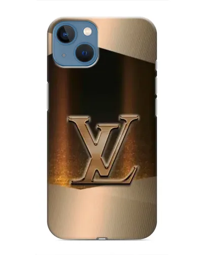 Чохол для iPhone 13 з картинкою «LV — золоте сяйво»