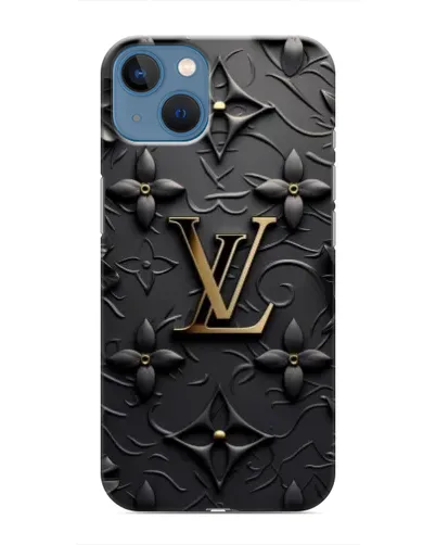 Чохол для iPhone 13 з картинкою «Шкіряна текстура LV»