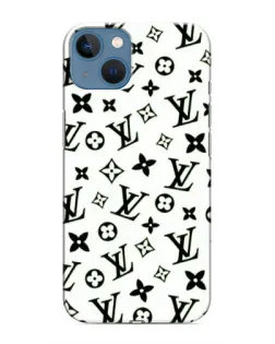 Чехол для iPhone 13 с картинкой «Монохромный хаос LV»