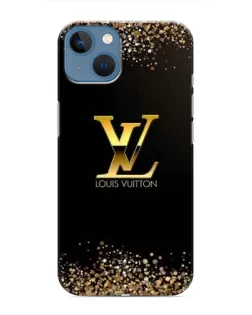 Чехол для iPhone 13 с картинкой «LV — золотые искры»