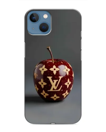 Чохол для iPhone 13 з картинкою «Червоне яблуко LV»