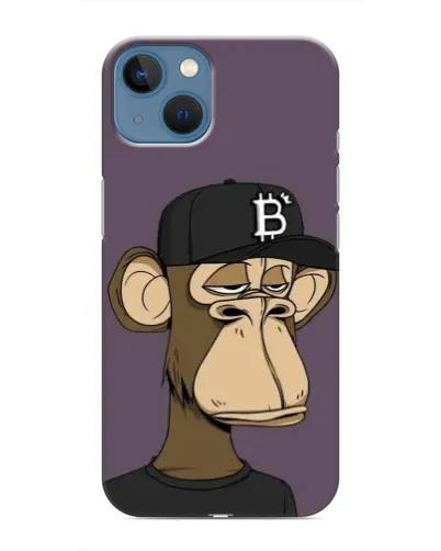 Чехол для iPhone 13 с картинкой «Bored Ape в кепке» Чехол для iPhone 13 с картинкой «Bored Ape в кепке»