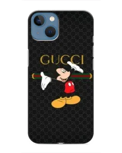 Чехол для iPhone 13 с картинкой «Микки Маус Gucci»