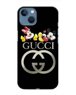 Чехол для iPhone 13 с картинкой «Gucci — герои Disney»