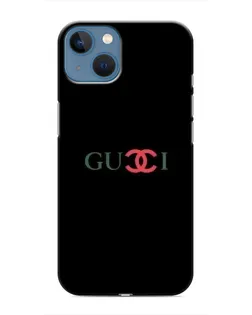 Чехол для iPhone 13 с картинкой «Gucci — красный градиент»