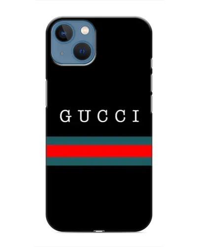 Чехол для iPhone 13 с картинкой «Gucci — красный пояс»
