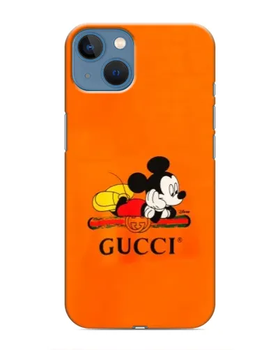 Чохол для iPhone 13 з картинкою «Міккі Маус Gucci — помаранч» Чохол для iPhone 13 з картинкою «Міккі Маус Gucci — помаранч»