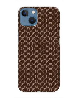 Чохол для iPhone 13 з картинкою «Gucci — шоколадна сітка» Чохол для iPhone 13 з картинкою «Gucci — шоколадна сітка»