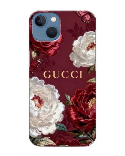 Чохол для iPhone 13 з картинкою «Gucci — бордові троянди» Чохол для iPhone 13 з картинкою «Gucci — бордові троянди»
