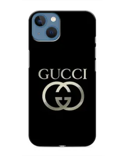 Чохол для iPhone 13 з картинкою «Gucci — золото на чорному» Чохол для iPhone 13 з картинкою «Gucci — золото на чорному»