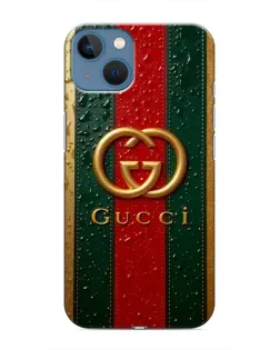 Чохол для iPhone 13 з картинкою «Gucci — фірмова смуга та золото» Чохол для iPhone 13 з картинкою «Gucci — фірмова смуга та золото»