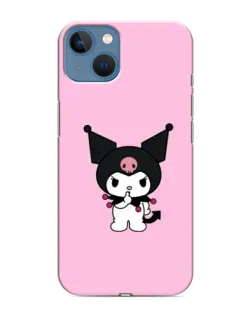 Чехол для iPhone 13 с картинкой «Kuromi — розовая нежность»