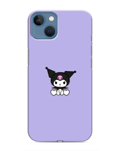 Чехол для iPhone 13 с картинкой «Kuromi — фиолетовый минимализм» Чехол для iPhone 13 с картинкой «Kuromi — фиолетовый минимализм»