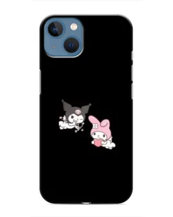 Чехол для iPhone 13 с картинкой «My Melody и Kuromi»